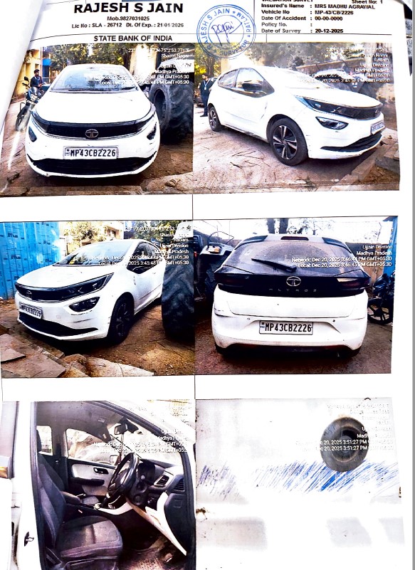 2021 Tata Altroz XZ Hatchback 110000 km 5 years for sale in REGIONAL BUSINESS OFFICE STATE BANK OF INDIA RATLAM Ratlam — photo 2