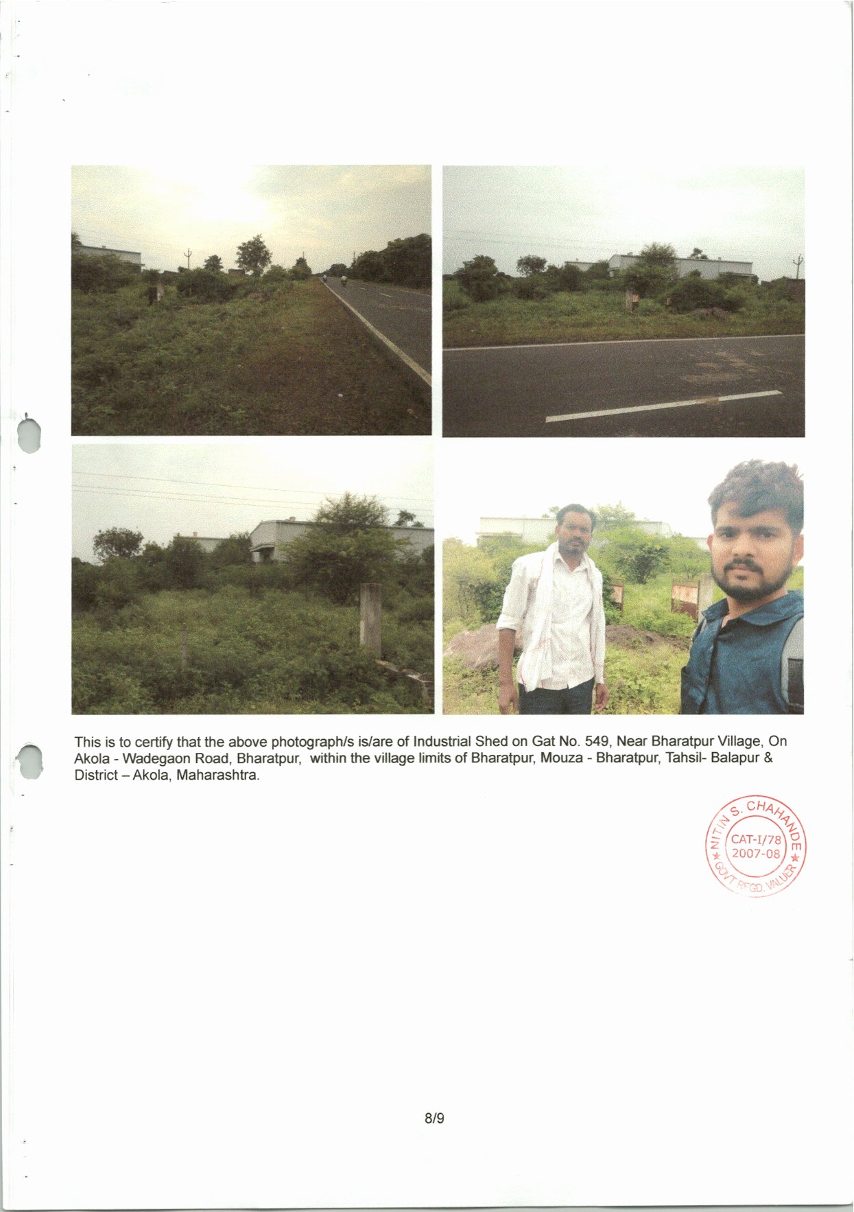 4000 square meter Godowns for sale in Post Bharatpur, Tah. Balapur, Dist- Akola. Akola — photo 2