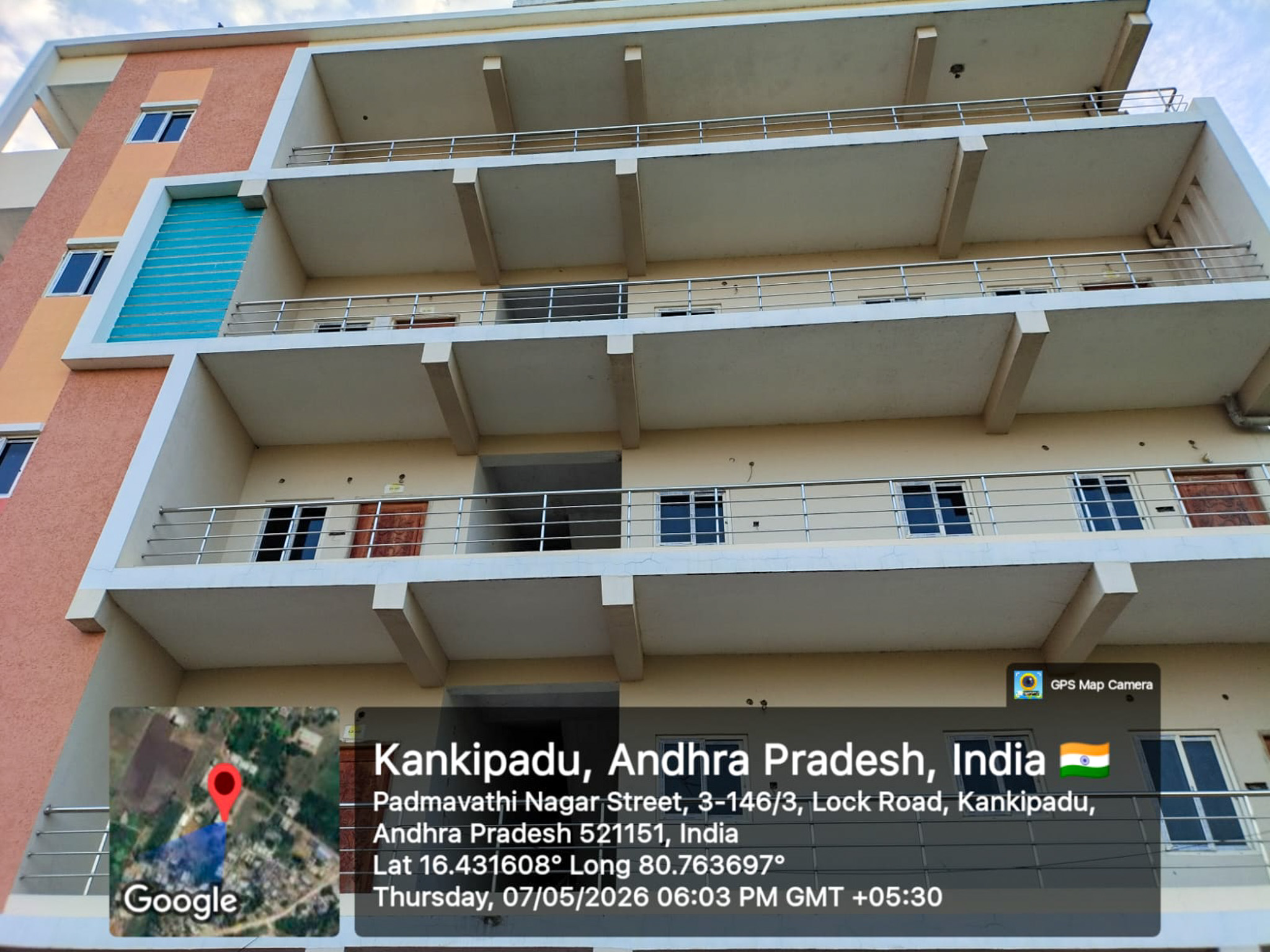 822 square feet Flat for sale in SRI SAI NIVAS, KANKIPADU, VIJAYAWADA RURAL Kankipadu — photo 1