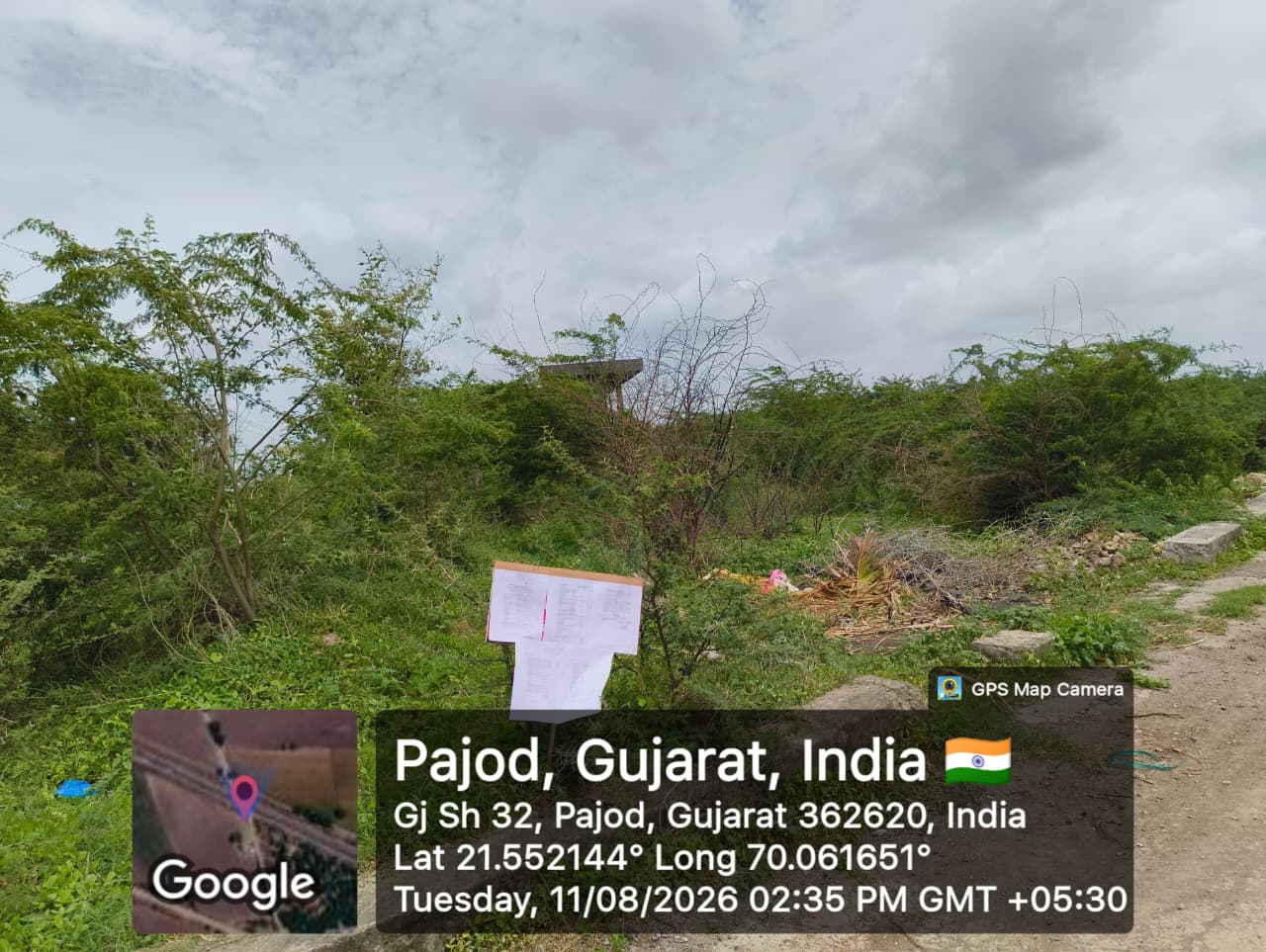 395.96 square meter Plot for sale in Pajod Bantwa — photo 2