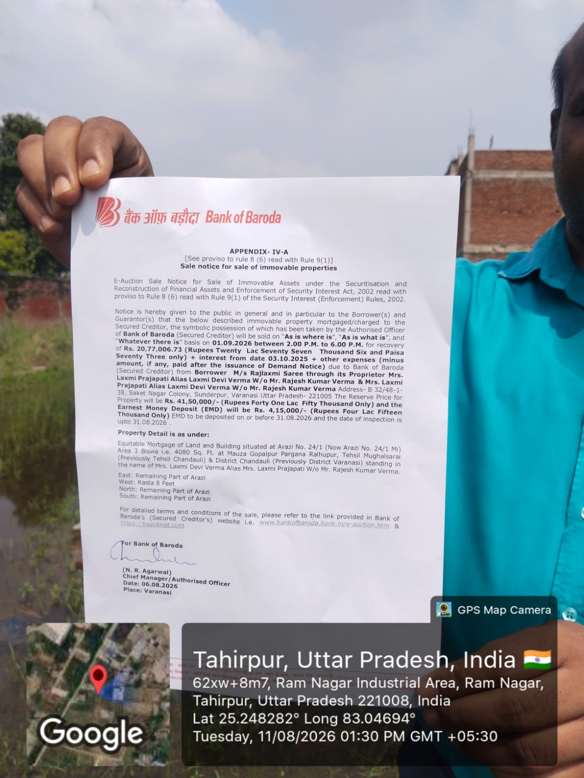4080 square feet Plot for sale in Varanasi — photo 5