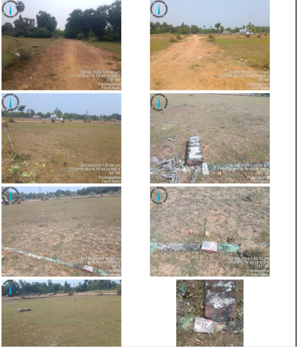 1247 square feet Plot for sale in Parangipettai — photo 1