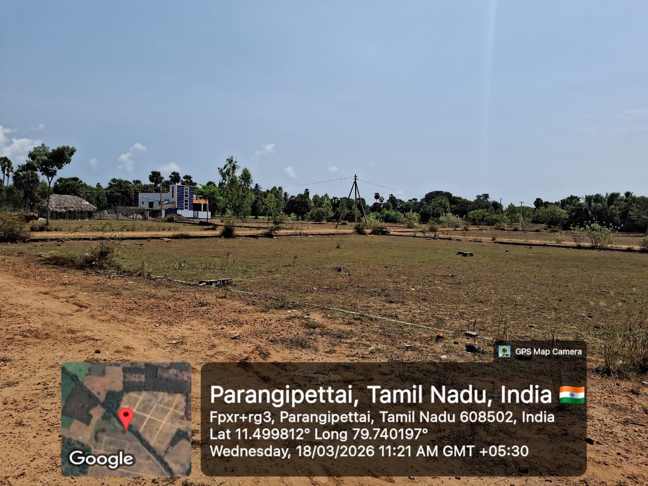 1247 square feet Plot for sale in Parangipettai — photo 2