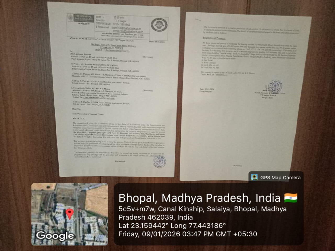 865 square feet Flat for sale in Bhopal — photo 1