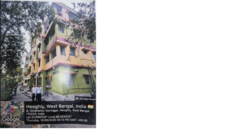 3 BHK Flat for sale in MOUMITA APARTMENT, kuturung hoogly Uttarpara Kotrung — photo 1