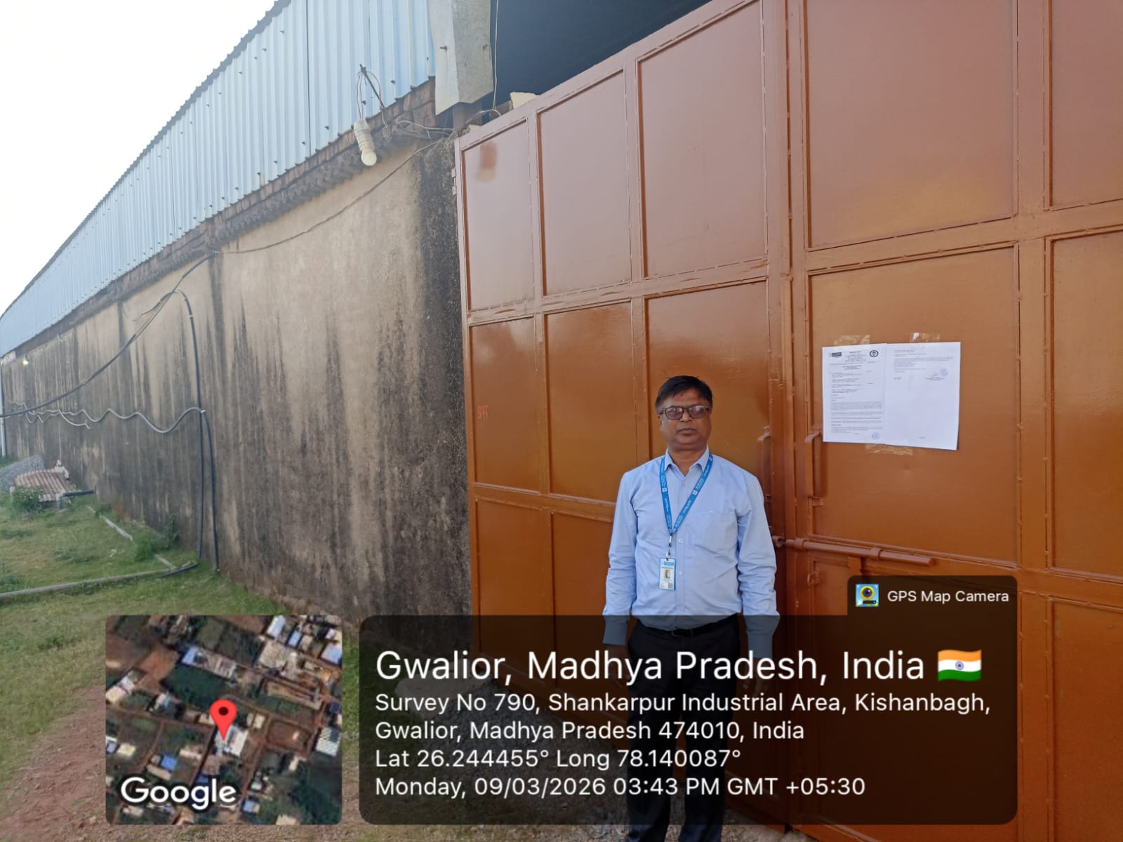 7011 square feet Industrial Plot with Factory Building for sale in Gwalior — photo 3