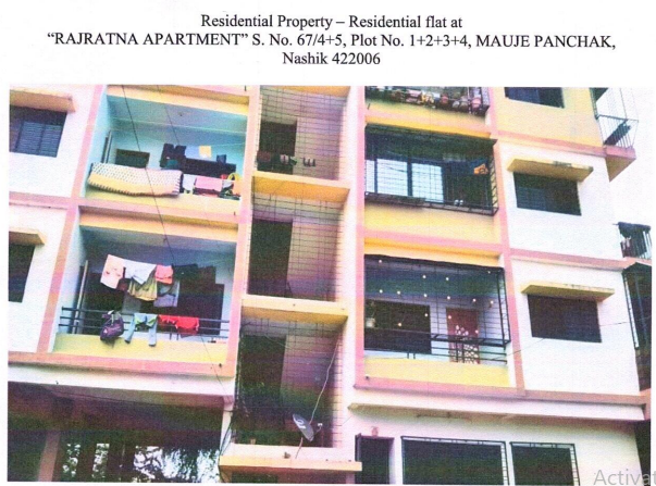 55.3 square meter Flat for sale in Deolali