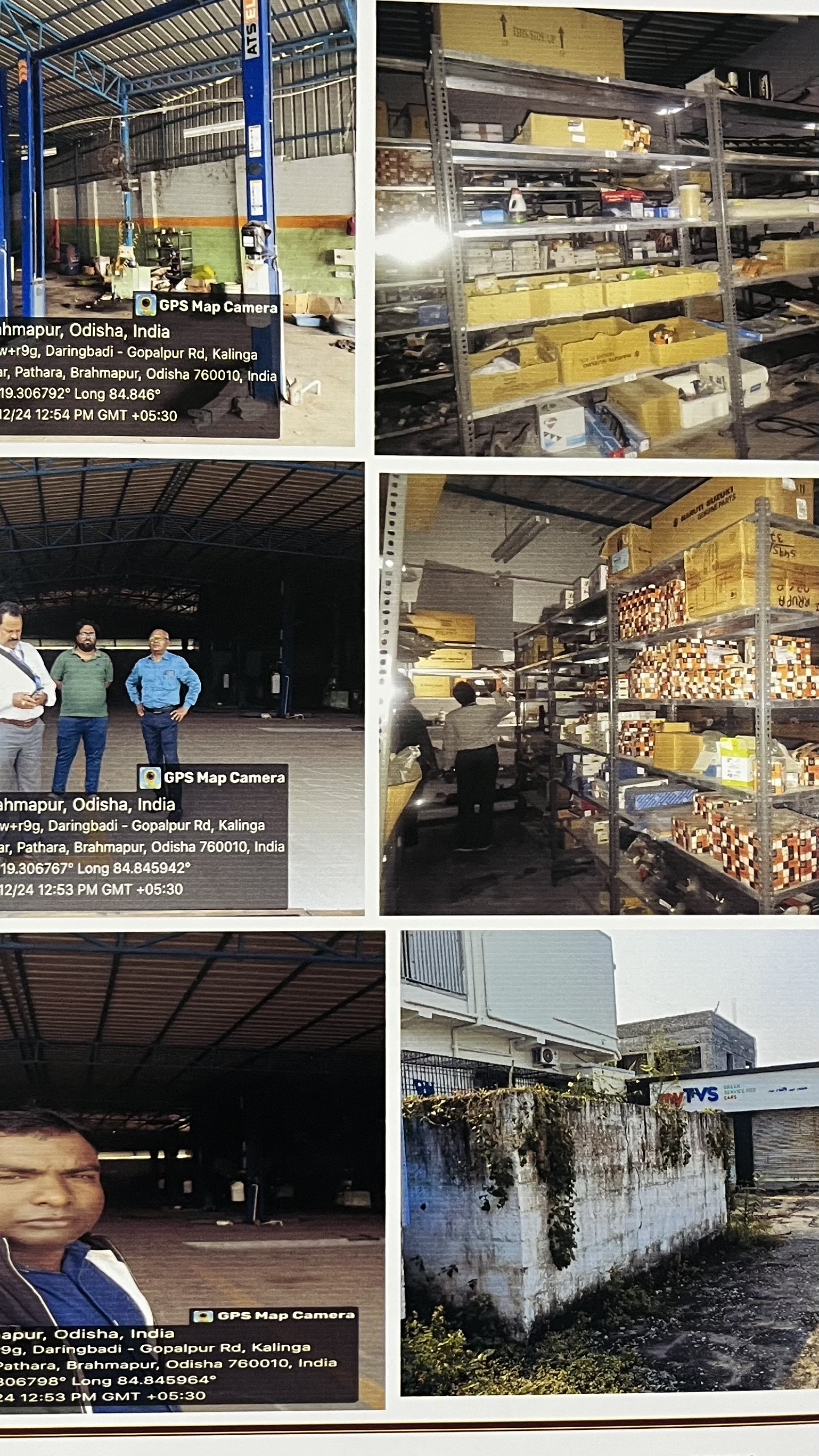 Plant & Machinery used for four-wheeler vehicle workshop. for sale in Pathara Berhampur
