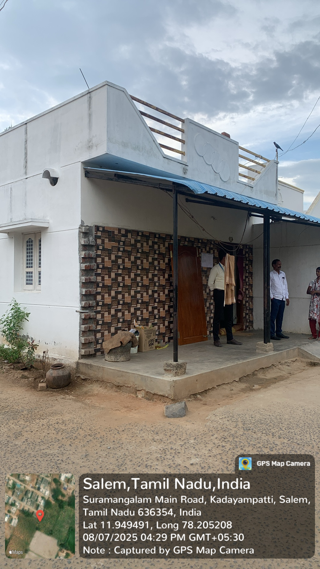 1200 square feet Individual House for sale in Kanavoiputhur Village, Omalur Taluk Karuppur