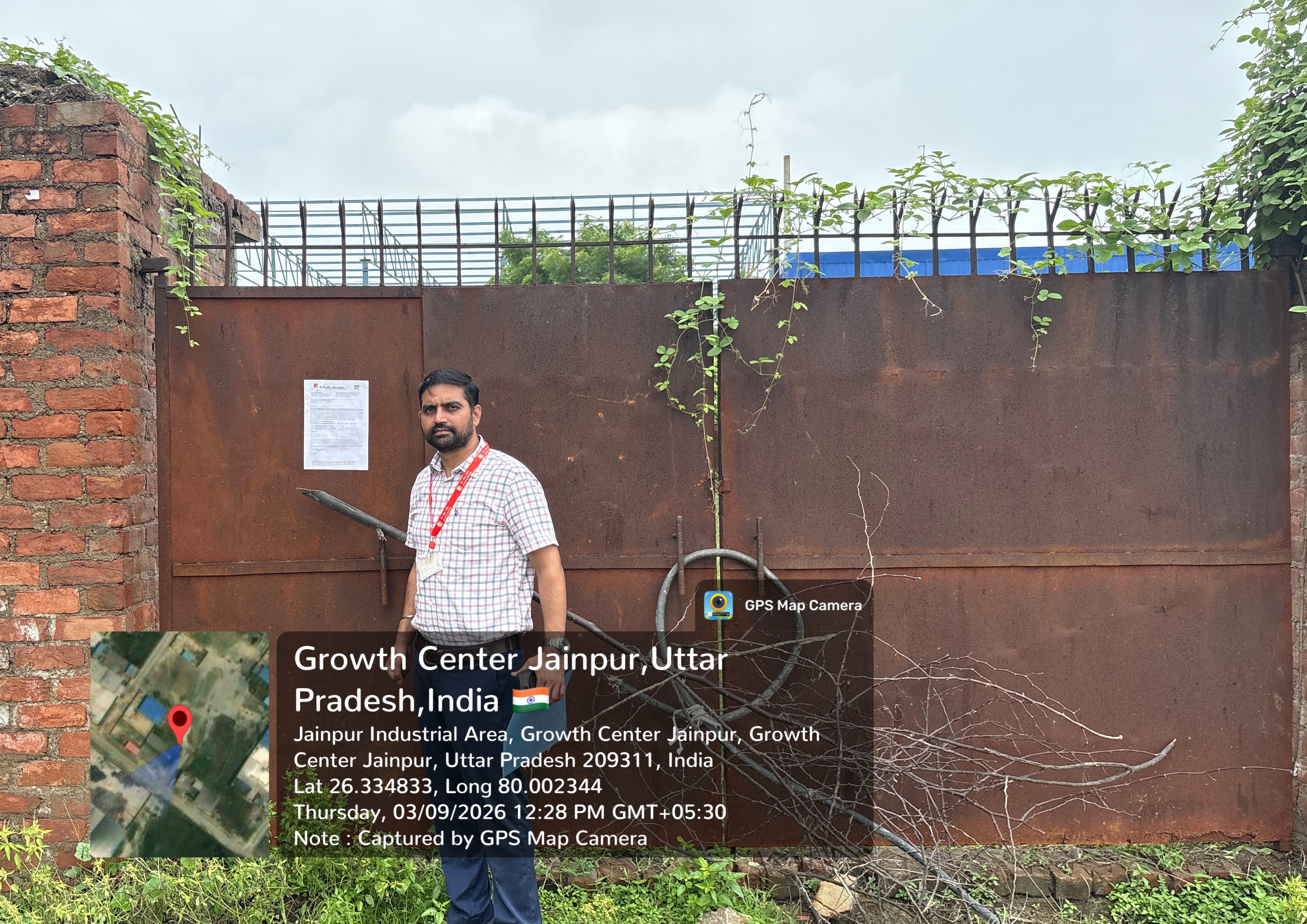450 square meter Industrial Plot with Factory Building for sale in JAINPUR Jainpur Industrial Area — photo 2