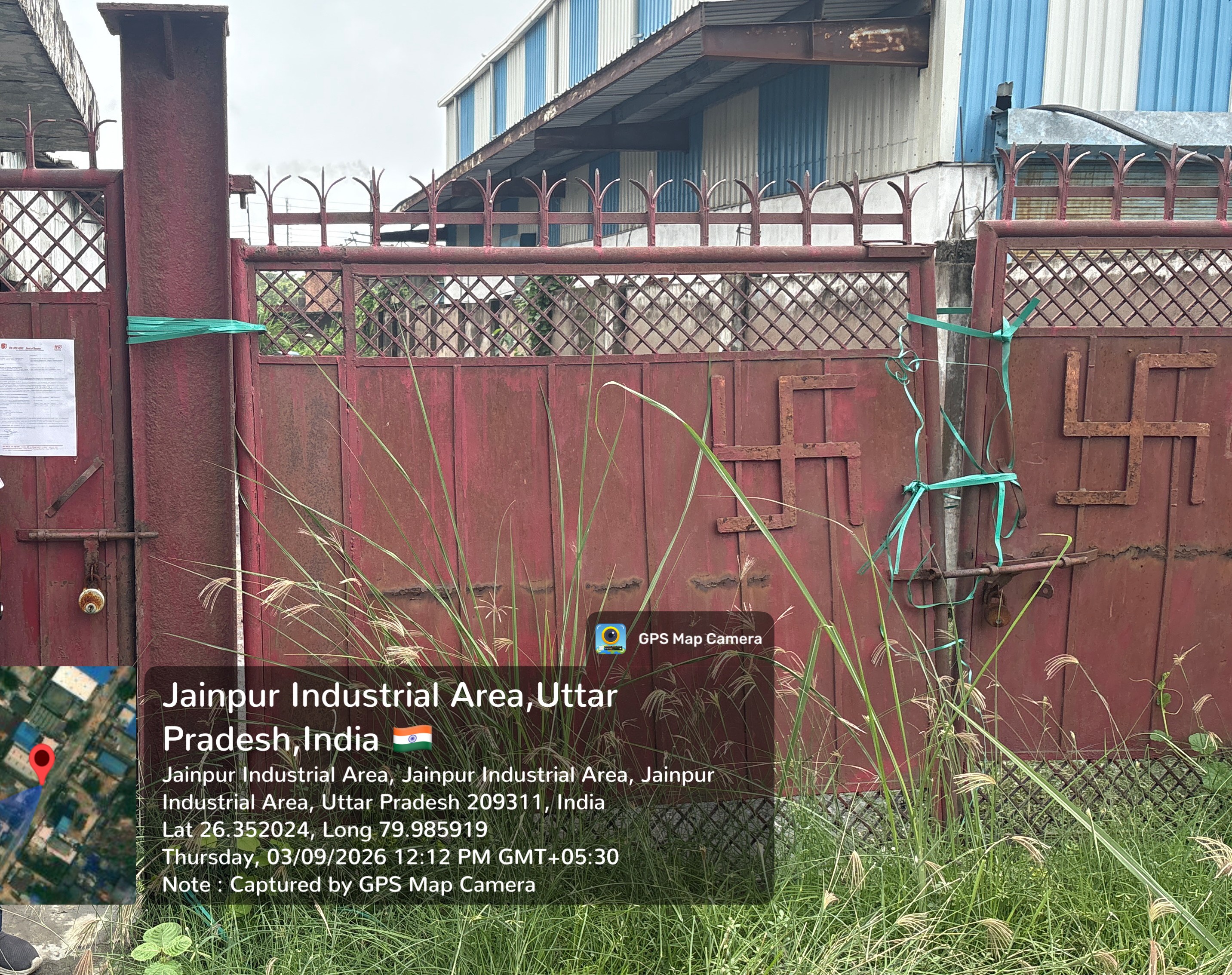 800 square meter Single Storied Industrial Building constructed on a Plot measuring 800.00 Sq Mtr for sale in Jainpur Jainpur Industrial Area — photo 2