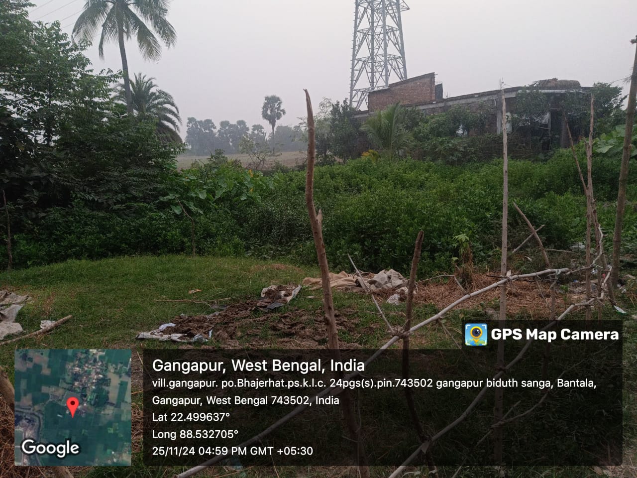 Plot for sale in GANGAPUR BHANGORE Kolkata