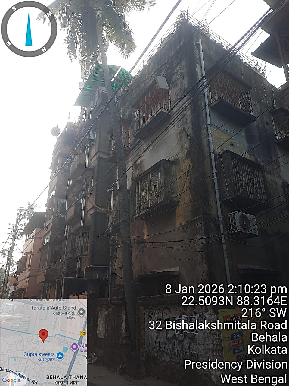 544 square feet Flat for sale in WARD NO 132 , KMC Kolkata
