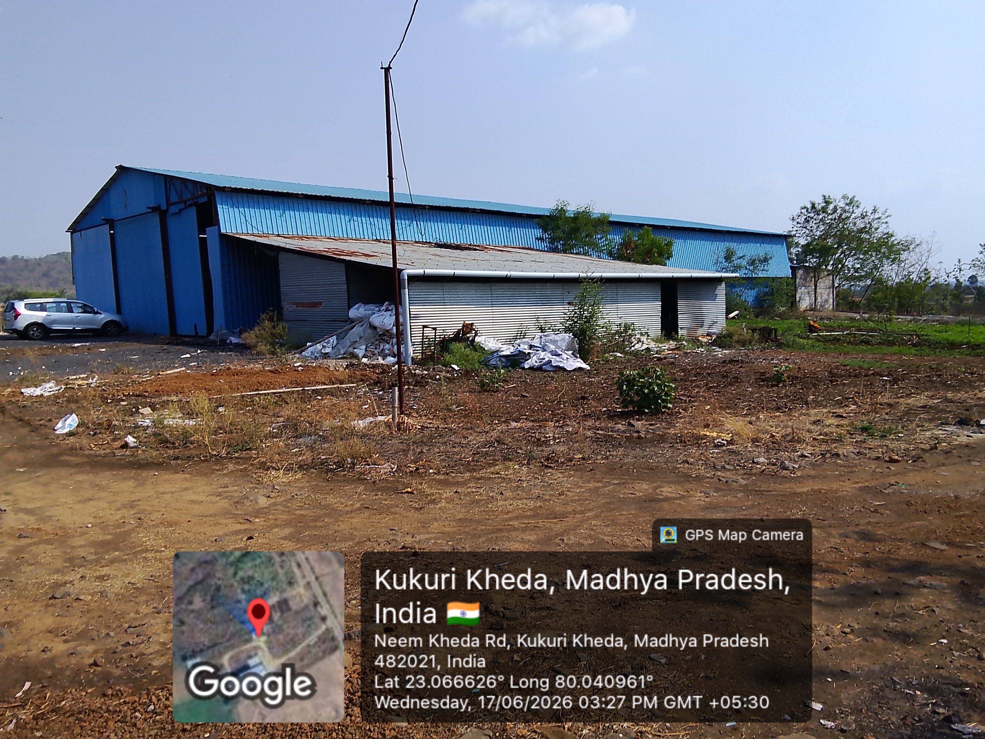 800 square feet Shed with Plant and Machinery for sale in Near Khalsa Engineering College Jabalpur