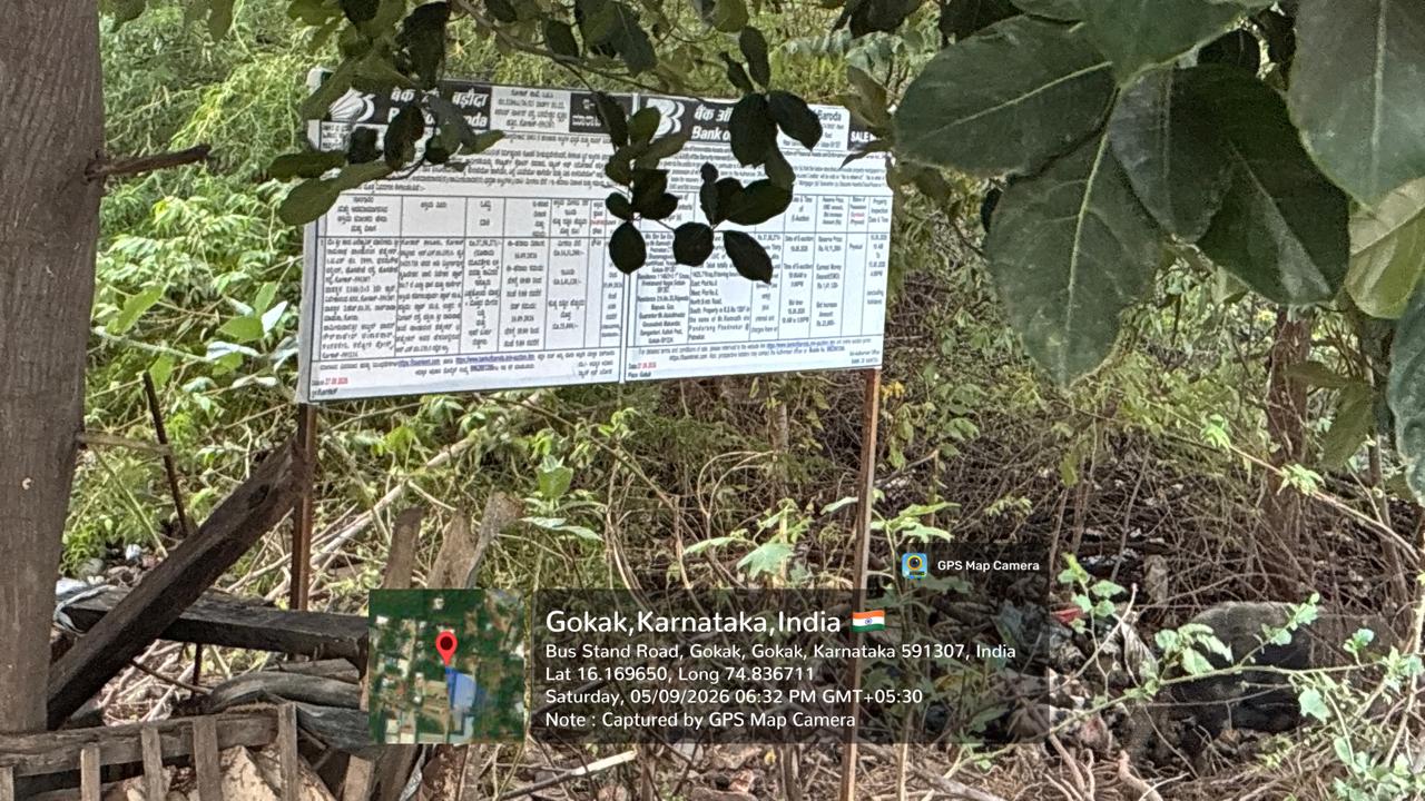 1425.71 square feet Plot for sale in Gokak