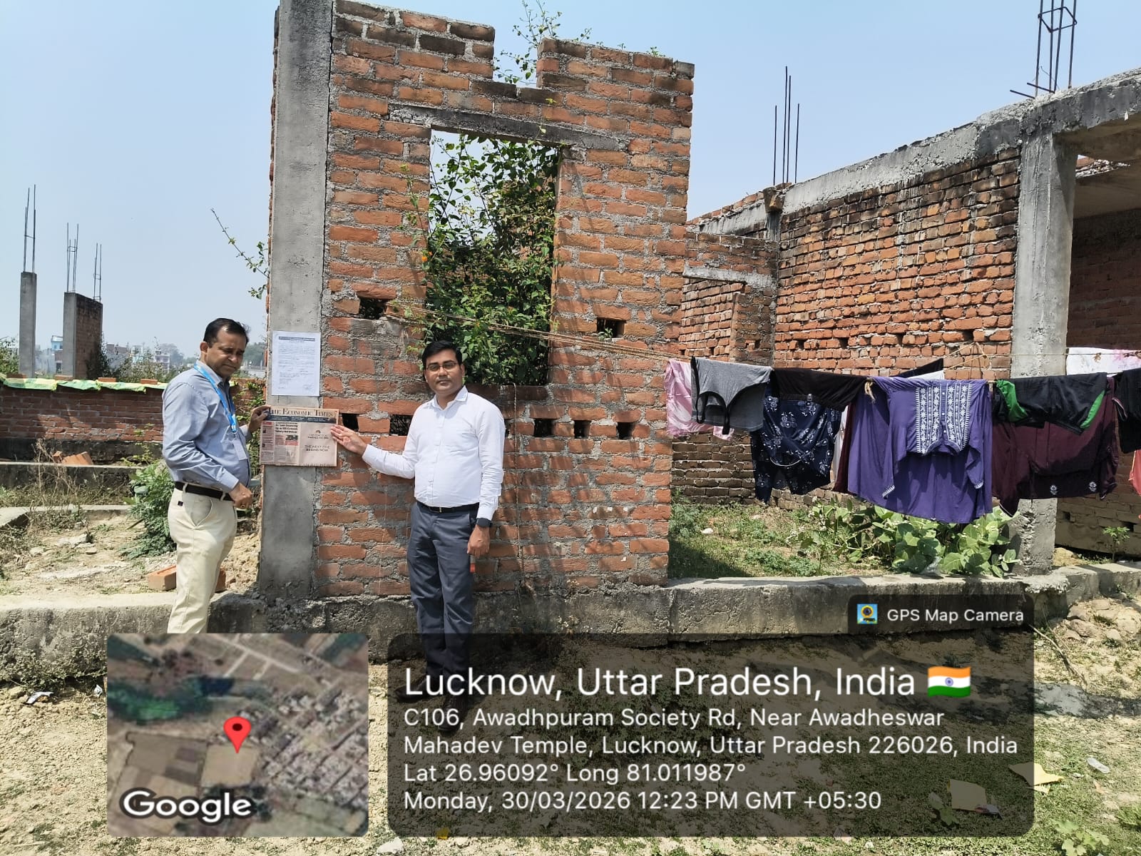 600 square feet Plot for sale in Lucknow