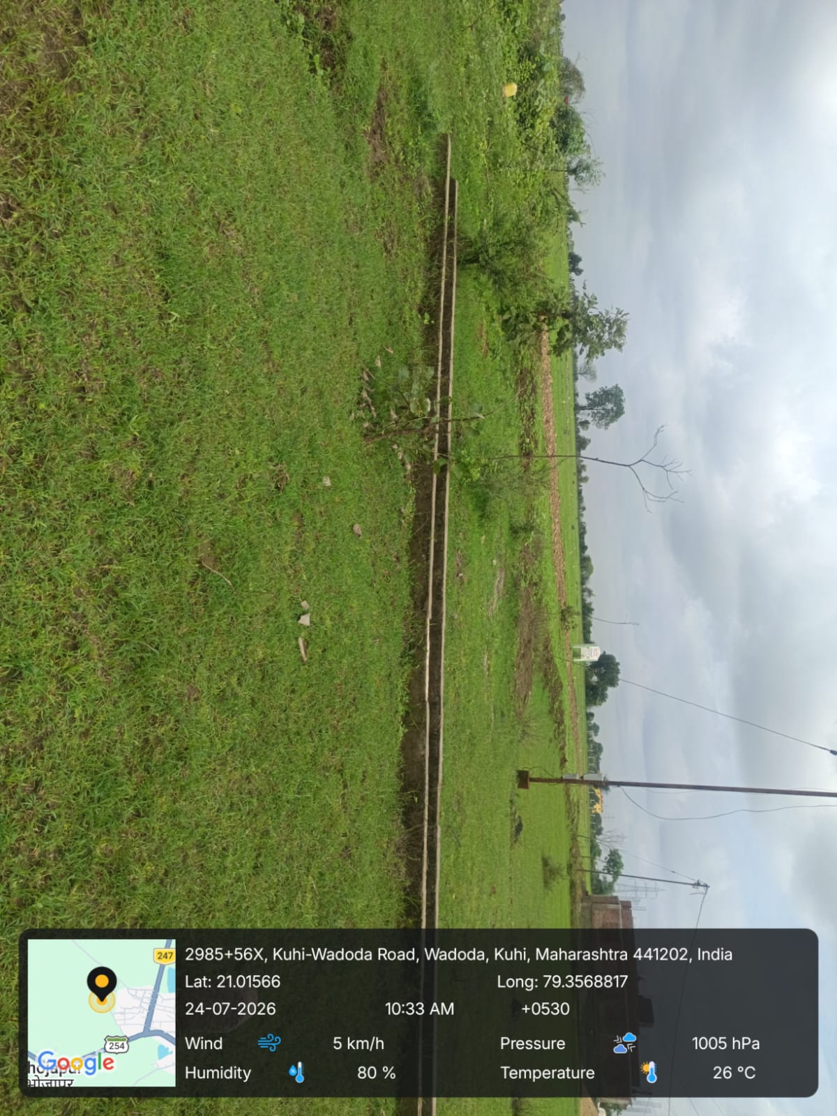 159.37 square meter Plot for sale in SANTAJI NAGAR, rural Kuhi — photo 5