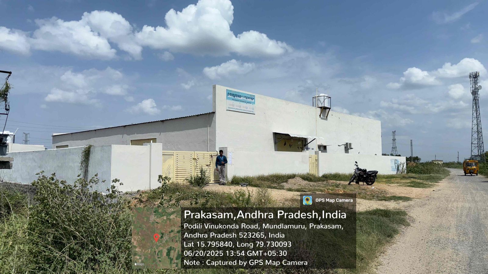 Industrial Plot with Factory Building for sale in DARSI DARISI