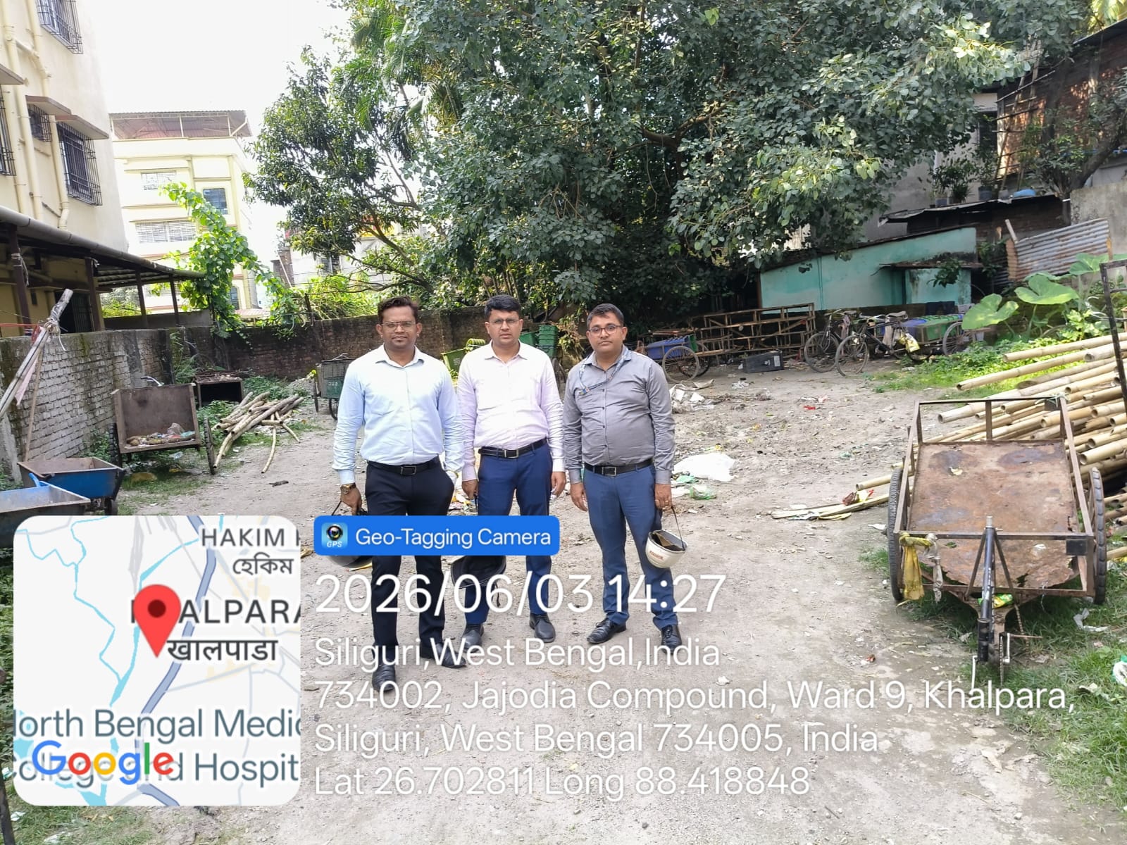 3645 square feet Plot for sale in MAHANANDA PARA WARD NO 05 UNDER SILIGURI MUNICIPAL CORPORATION DIST DARJEELING PIN 734005 Siliguri
