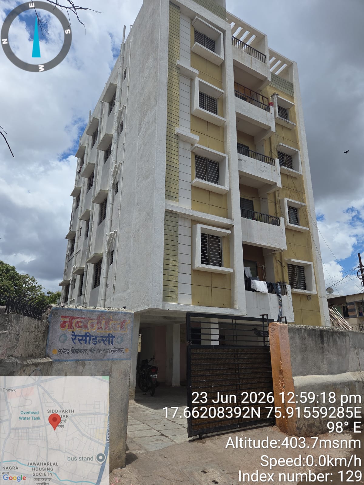 2 BHK Flat for sale in Navneet Residency , Sadar Bazar Solapur Solapur — photo 1