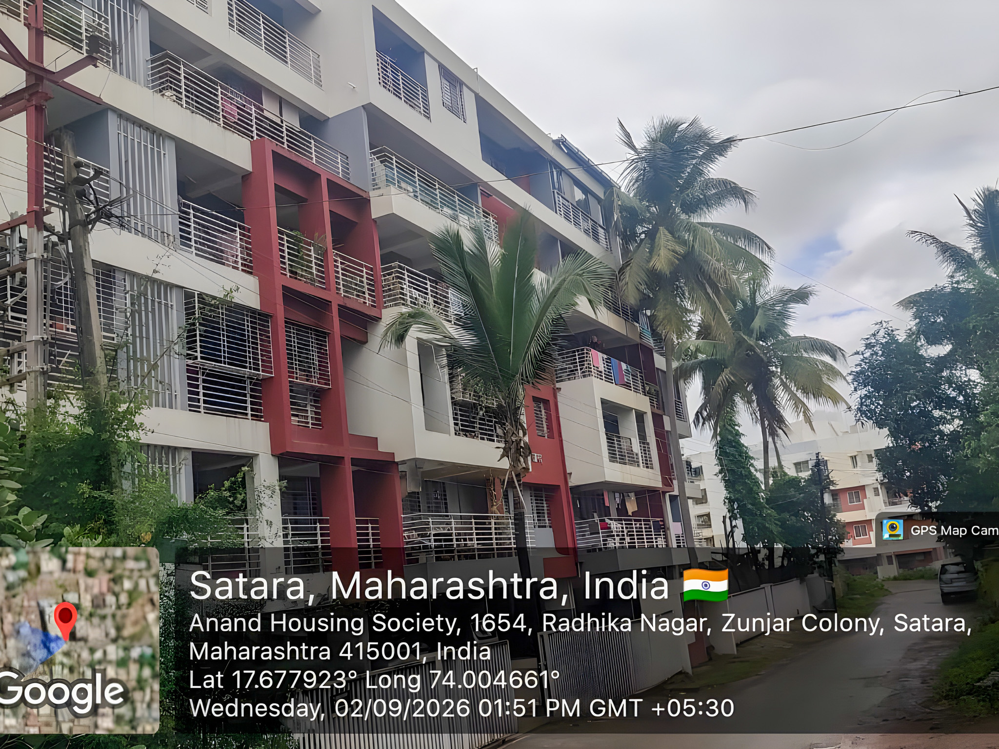 2 BHK Flat for sale in Sahyog Anand Apartment, Karanje Turf Satara Satara — photo 21