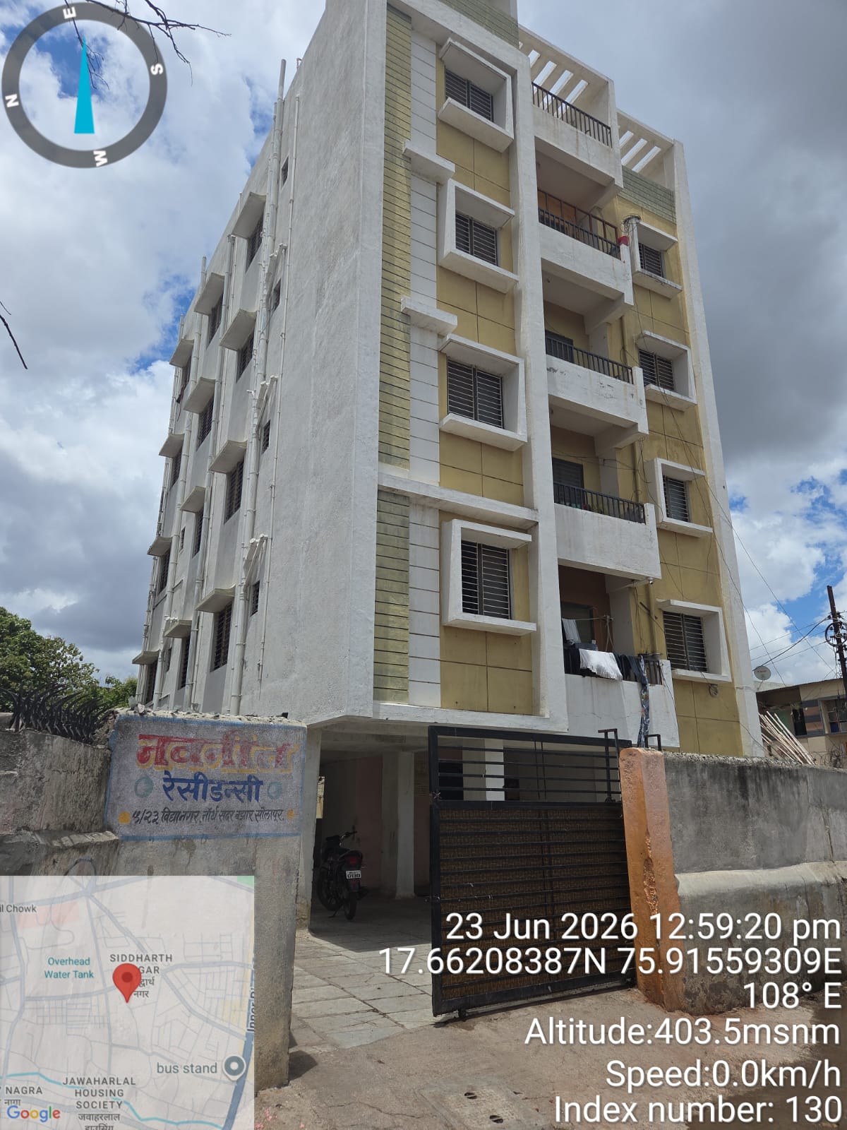 2 BHK Flat for sale in Navneet Residency , Sadar Bazar Solapur Solapur — photo 7