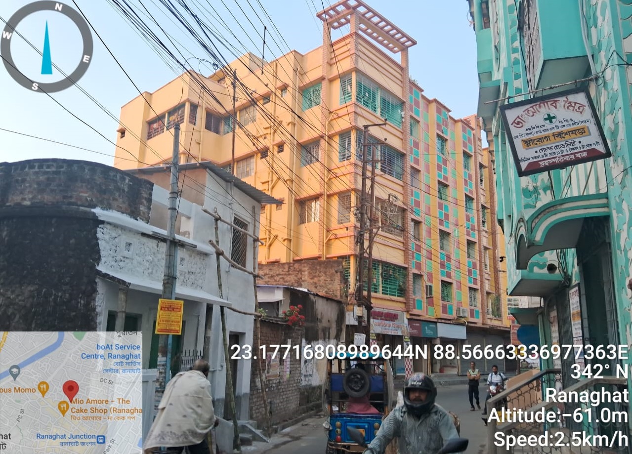 Flat for sale in Rabindra Sarani, Ranaghat Birnagar — photo 1
