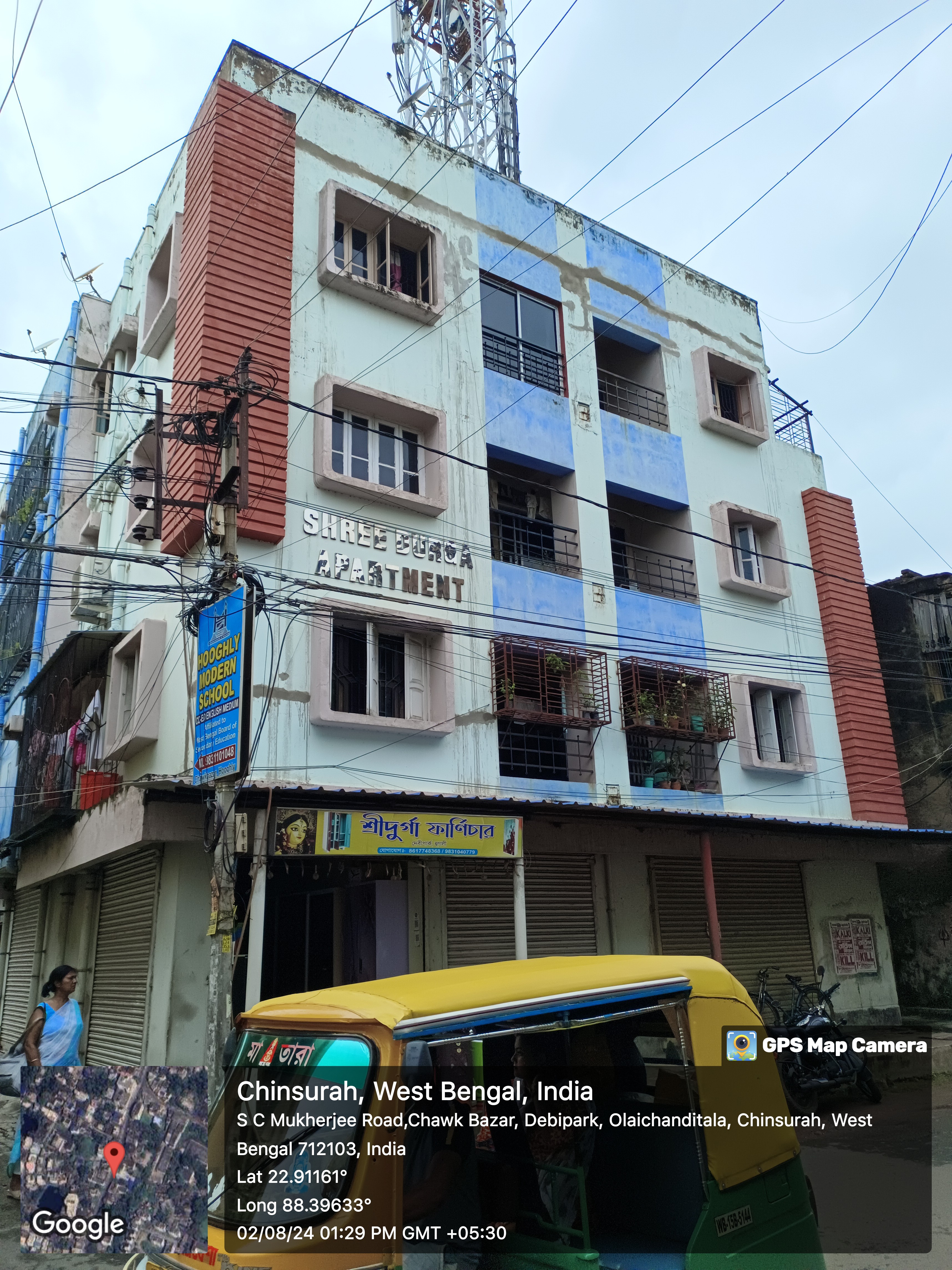 Flat for sale in NEAR DEBI PARK AND WATER TANK Hugli Chinsurah