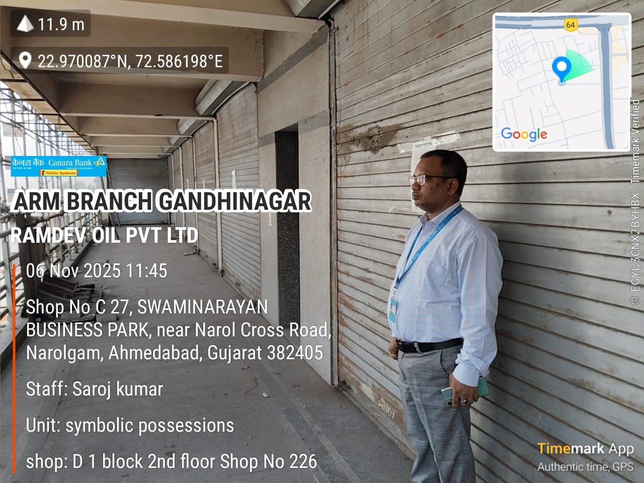 30.67 square meter Shops for sale in Ahmedabad