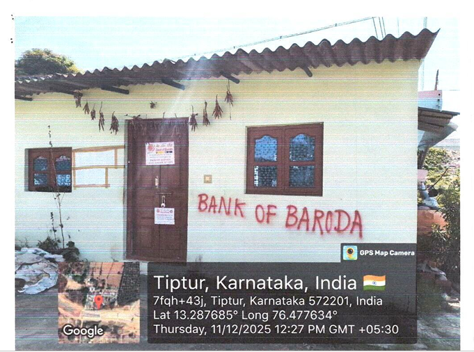 600 square feet Individual House for sale in Tiptur