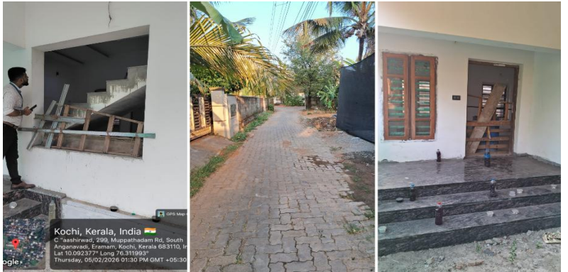 145 square meter Individual House for sale in PARAVUR Alangad