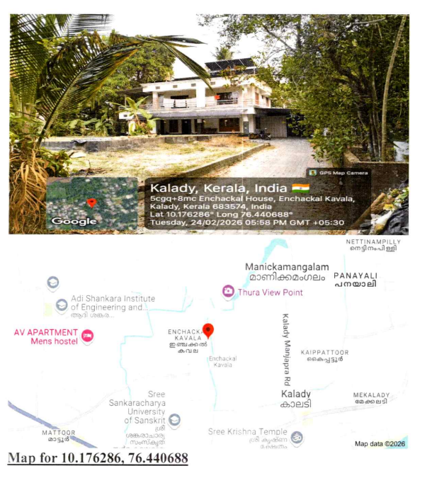 214.68 square meter Individual House for sale in ALUVA Kalady