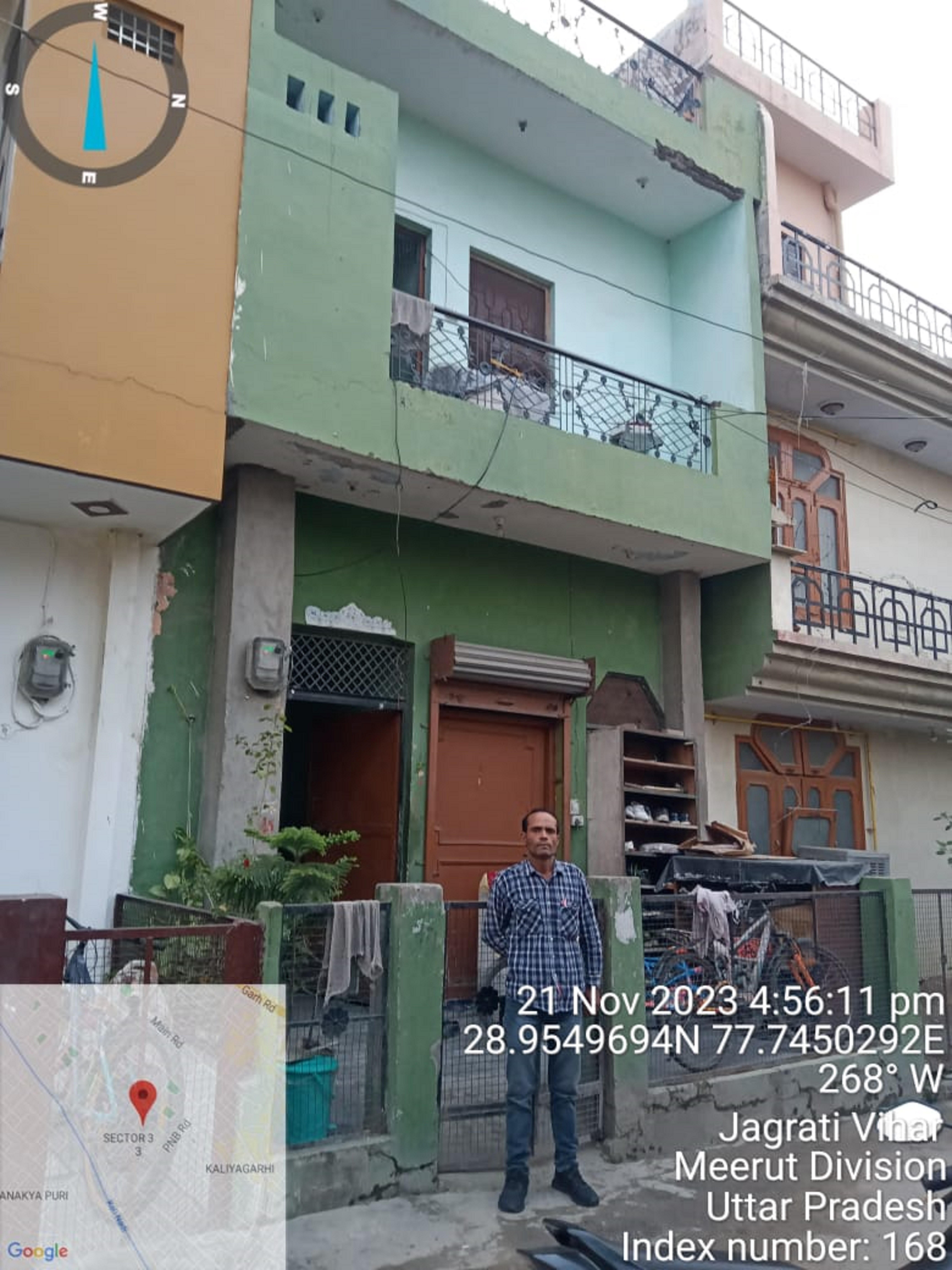 41.31 square meter Individual House for sale in Meerut