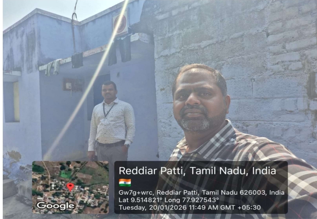 109.2 square meter Individual House for sale in Inamkasireddiyapatti Village, Virudhunagar Taluk,Virudhunagar Registration District. Kooraikundu — photo 1