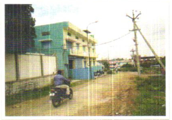 6283 square feet Industrial Plot with Factory Building for sale in Hosur