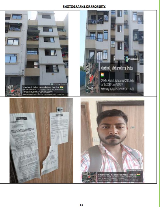 546 square feet Flat for sale in VASIND (WEST), TALUKA – SHAHPUR, DISTRICT- THANE MAHARASHTRA 421604 Asangaon