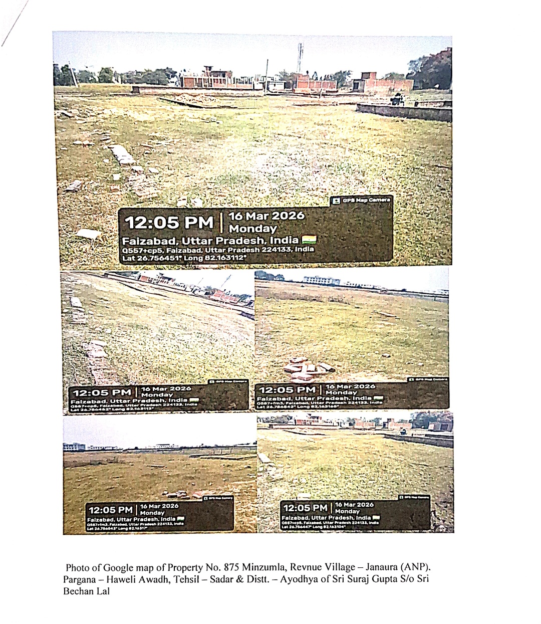640 square feet Plot for sale in Ayodhya