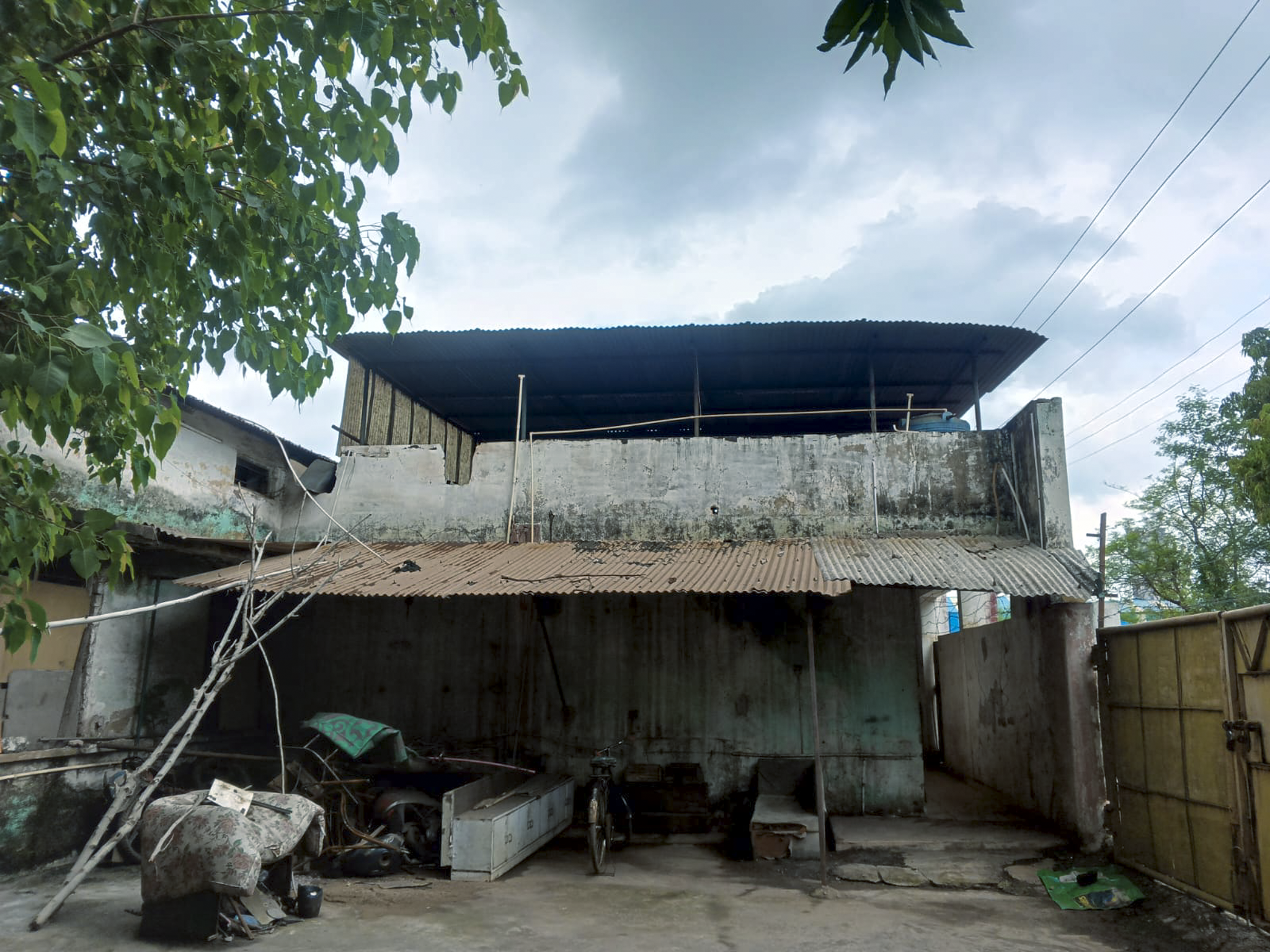12784 square feet Industrial Plot with Factory Building for sale in Bhilai