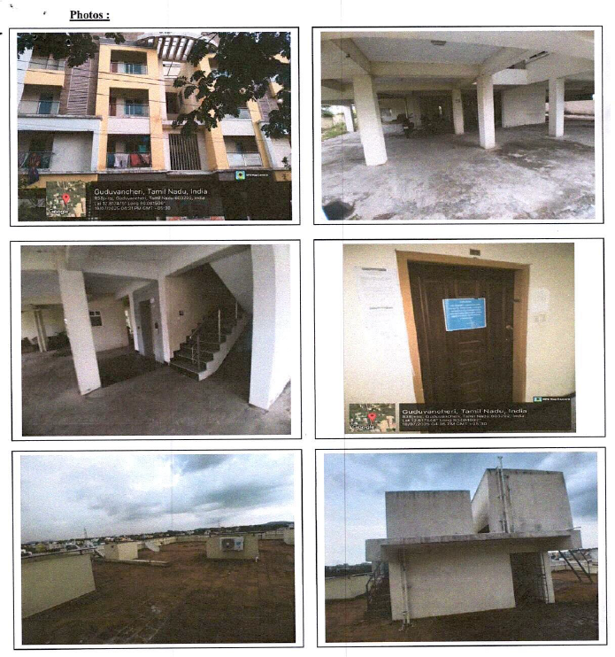 1170 square feet Flat for sale in PERUMATTUNALLUR Maraimalai Nagar
