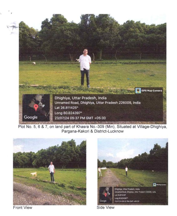 3000 square feet Plot for sale in Lucknow