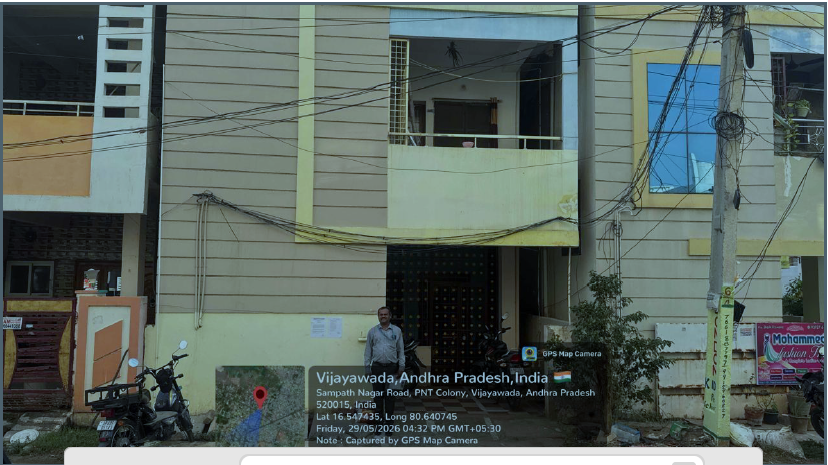 44.44 square yard Individual House for sale in Amba Puram village Vijayawada