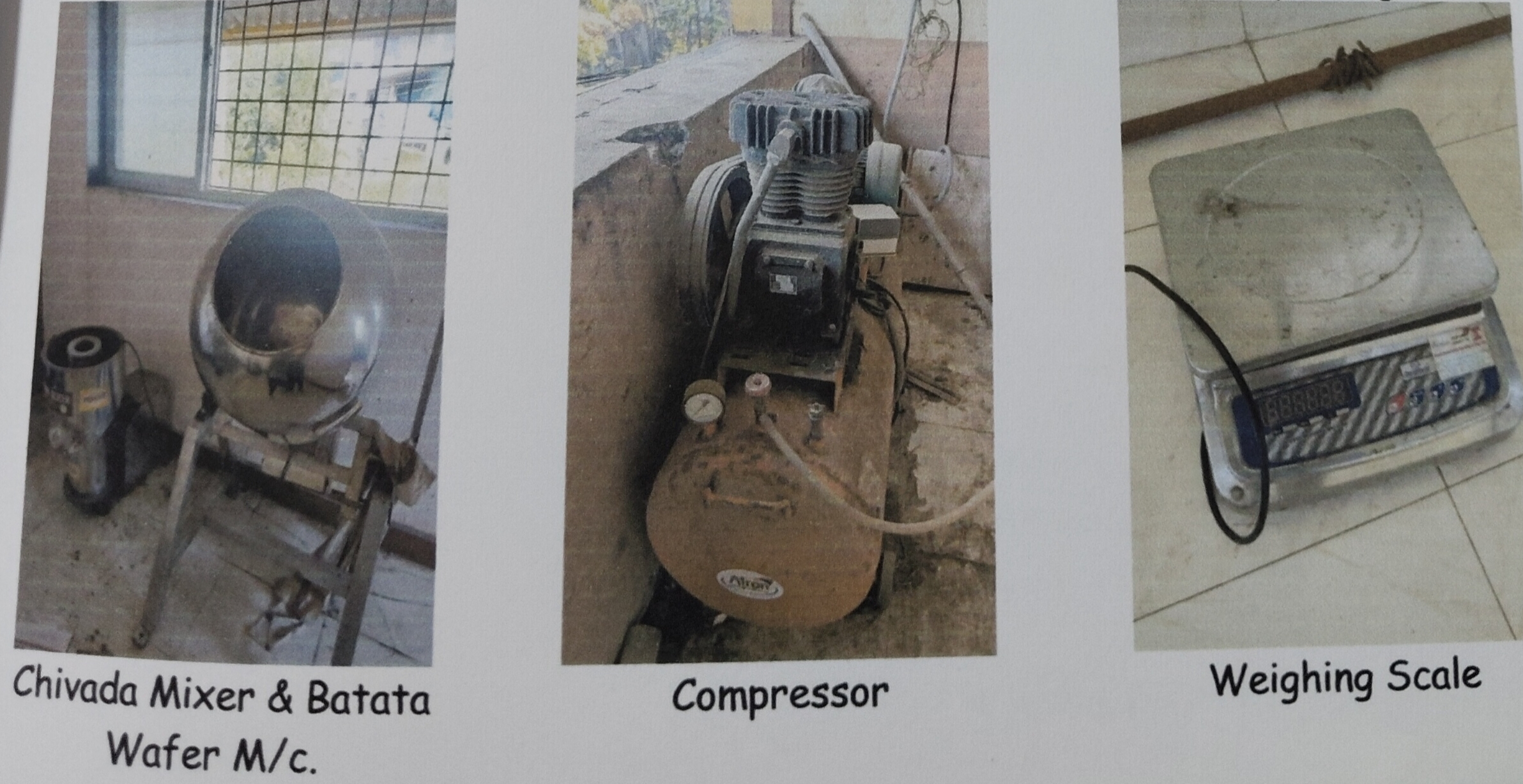 1 square feet Movable property/assets consists machineries for sale in Ratnagiri Ratnagiri — photo 1