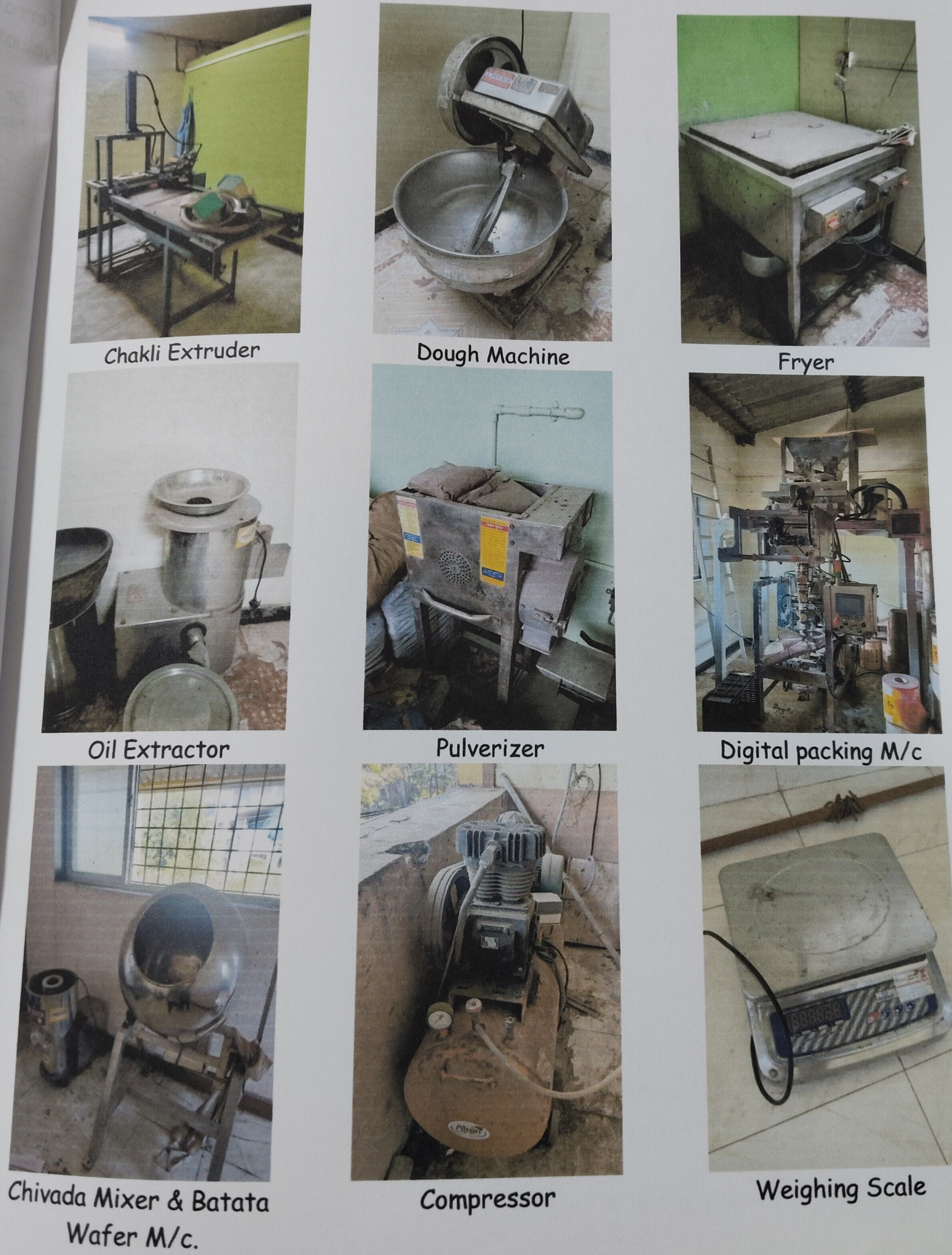 1 square feet Movable property/assets consists machineries for sale in Ratnagiri Ratnagiri — photo 2