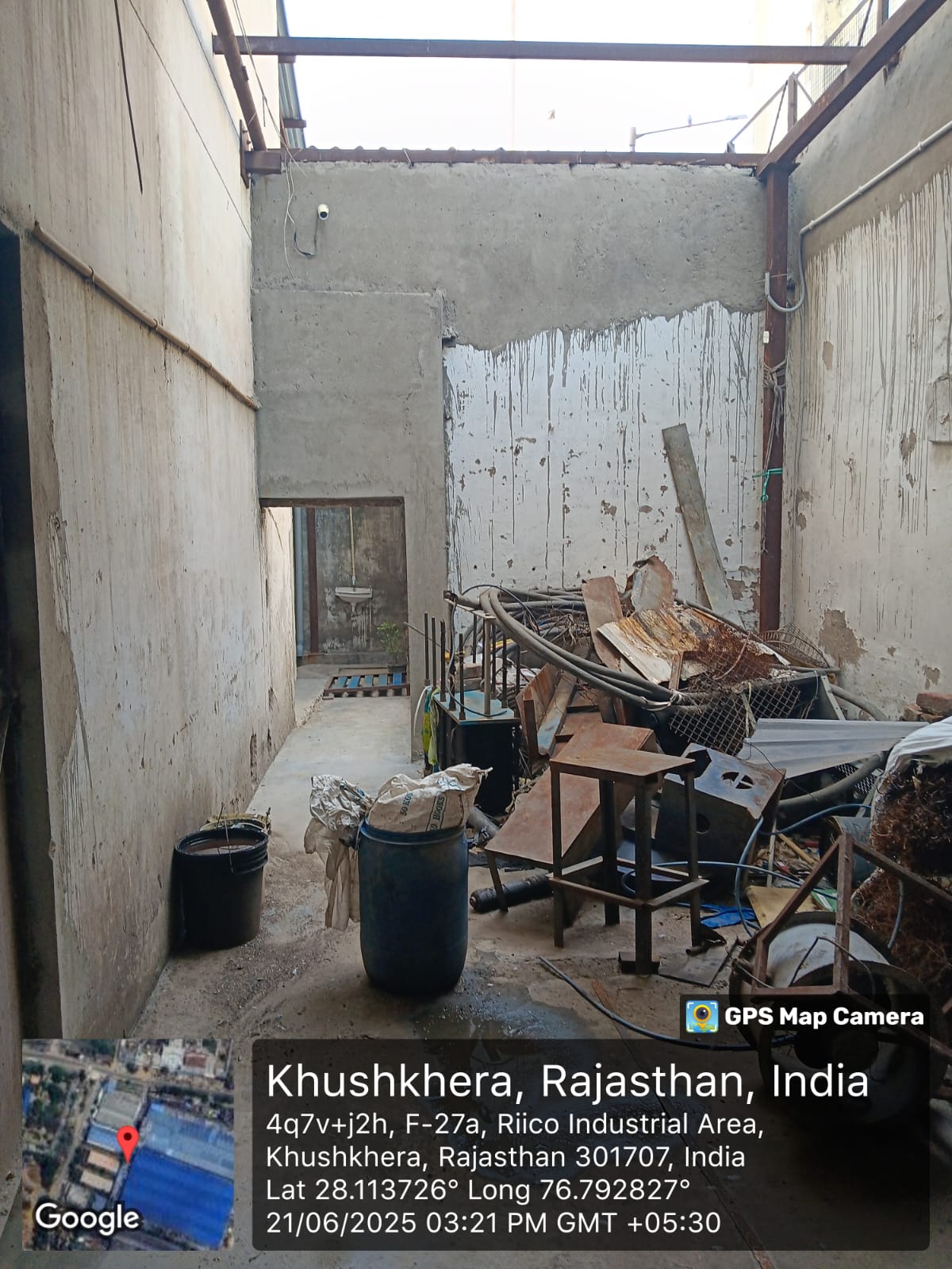 1462.56 square meter Industrial Plot with Factory Building for sale in Bhiwadi — photo 3