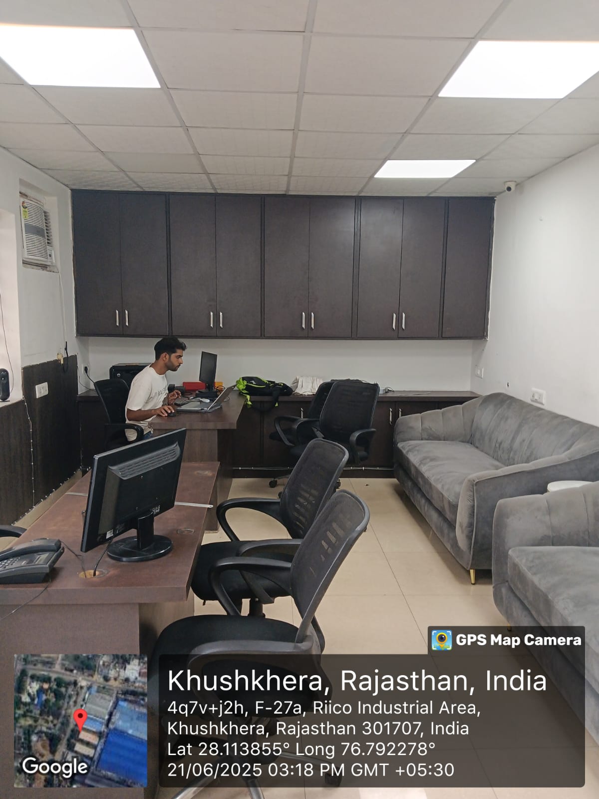 1462.56 square meter Industrial Plot with Factory Building for sale in Bhiwadi — photo 2