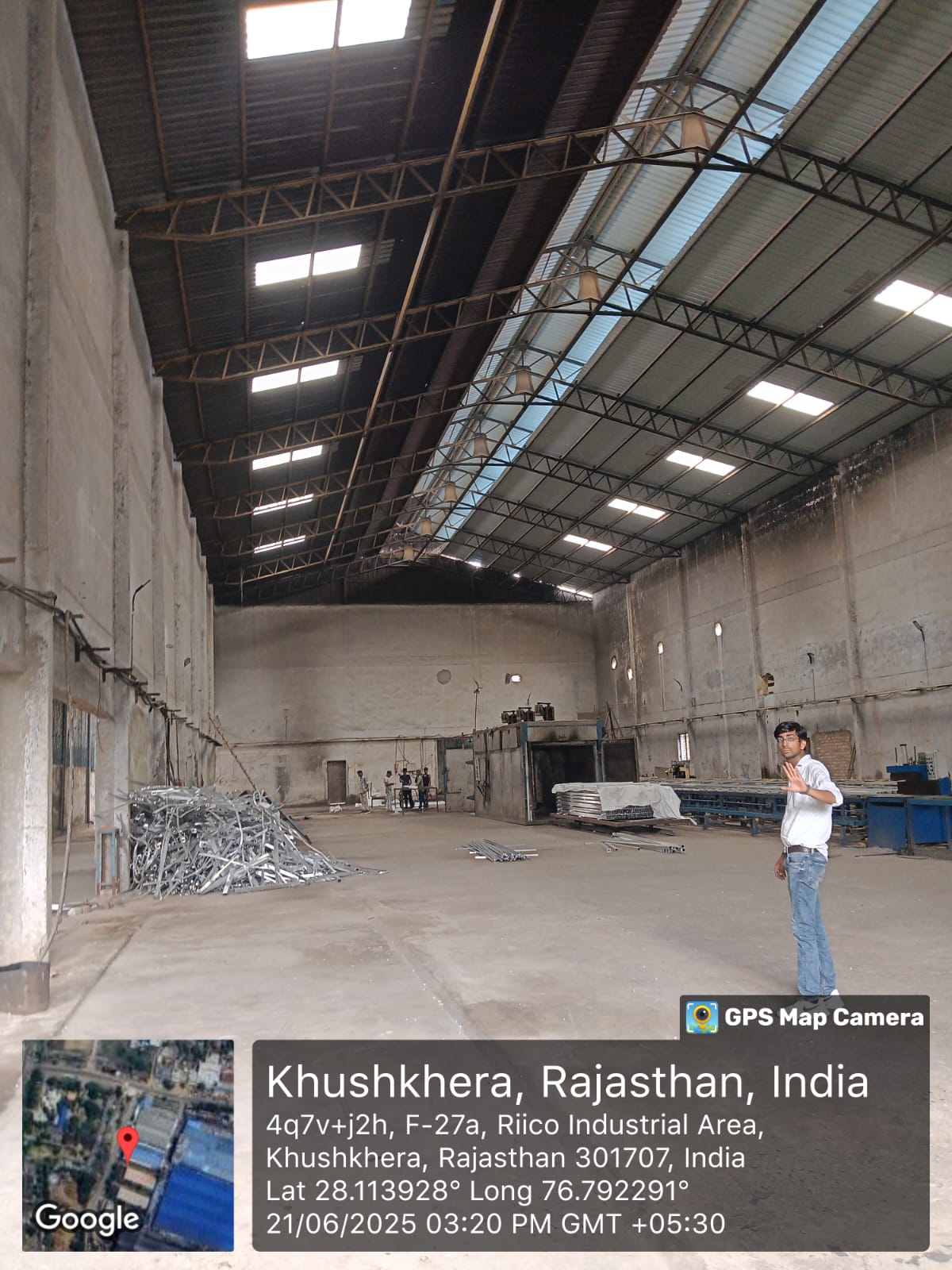 1462.56 square meter Industrial Plot with Factory Building for sale in Bhiwadi — photo 4