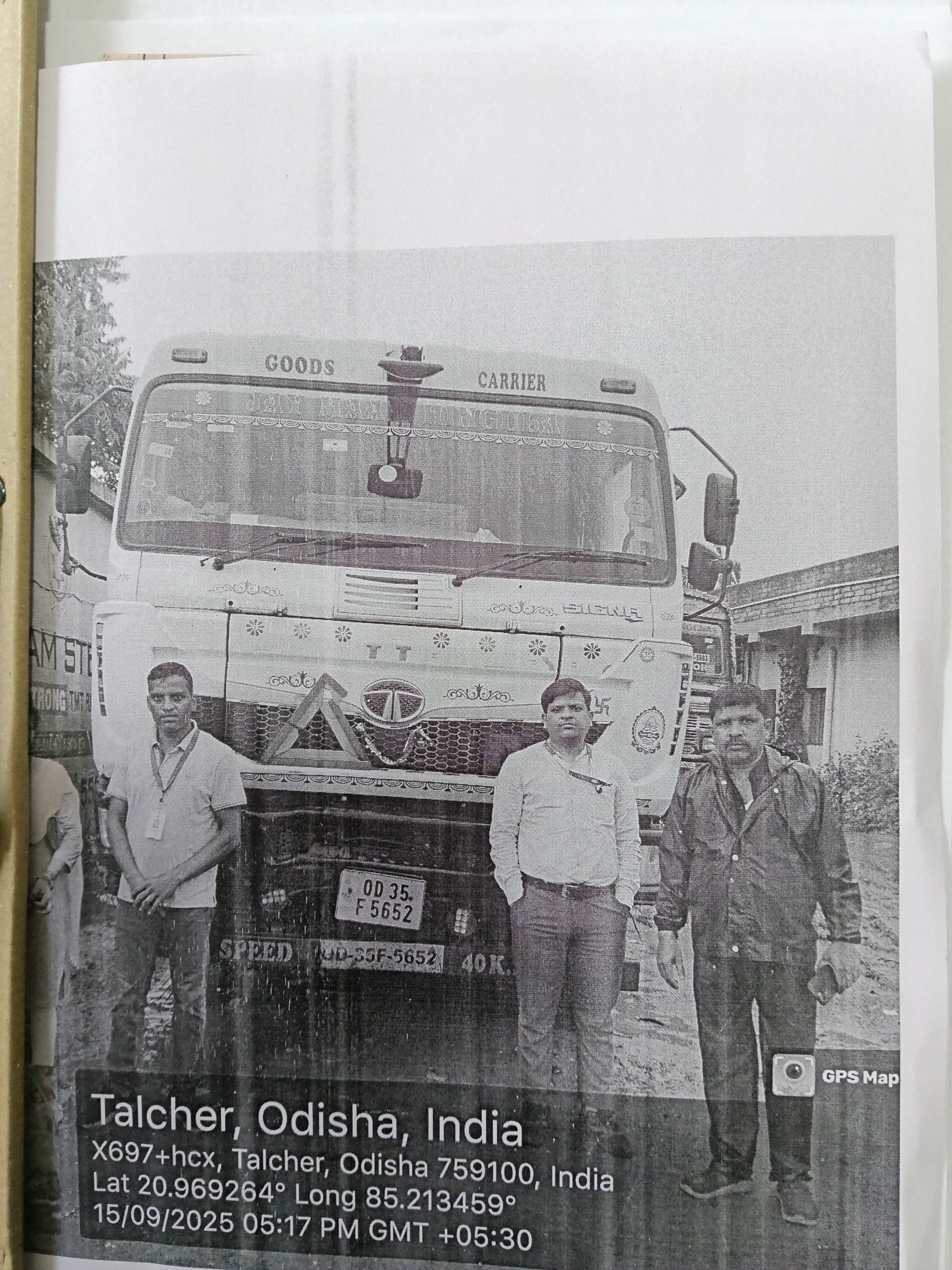 VEHICLE TRUCK REGD.NO-OD35 F 5652 for sale in ANGUL,ODISHA Angul — photo 2