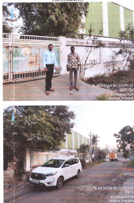 1768 square yard Industrial Plot with Factory Building for sale in Ibrahimpatnam