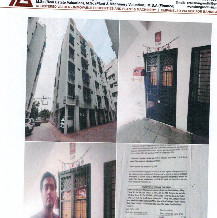 73.39 square meter Flat for sale in Vadodara