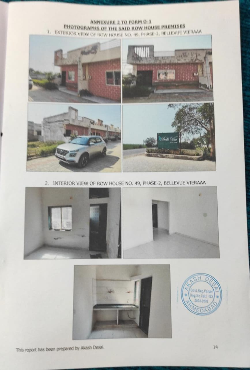 Individual House for sale in BELLEVUE VIERAA-2, ADRODA, BAVLA, AHMEDABAD Bavla